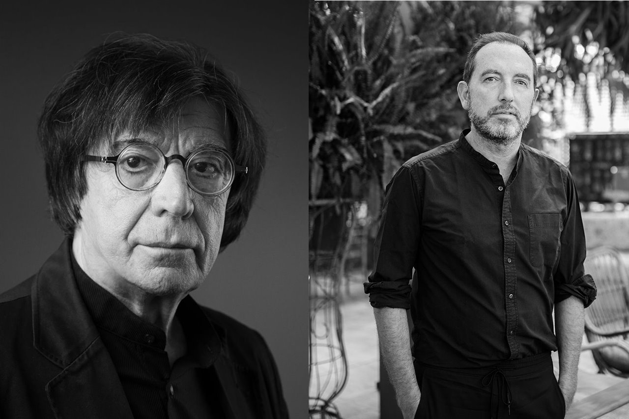 Carlos Ferrater, al frente del estudio OAB, y Lázaro Rosa-Violán han sido los autores de la arquitectura y el interiorismo de Casa SEAT respectivamente.