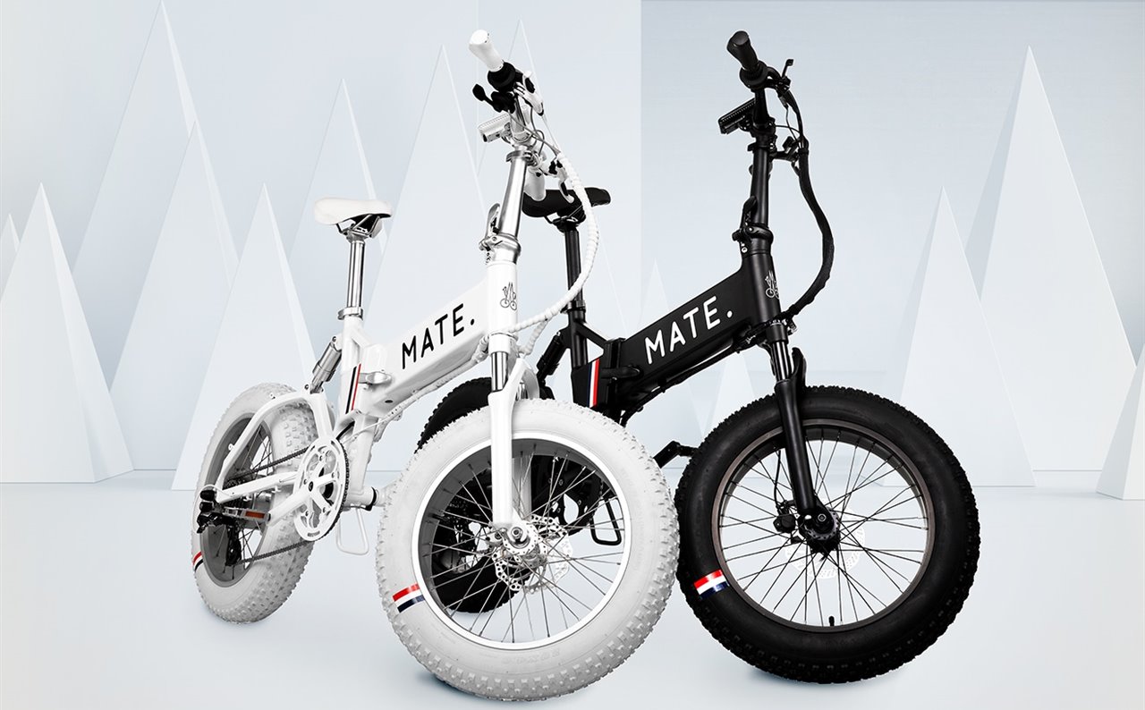 Las bicicletas se ofrecen en dos modelos, "Peak White" y "Deep Black", blanca y negra.
