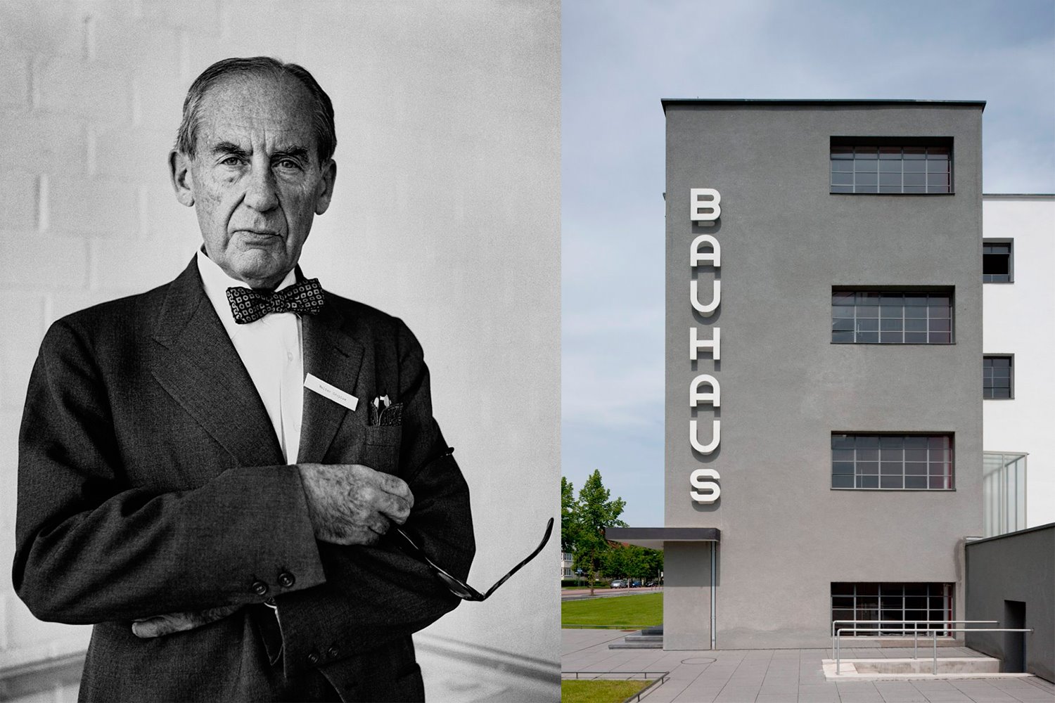 Walter gropius edificio Bauhaus en Dessau