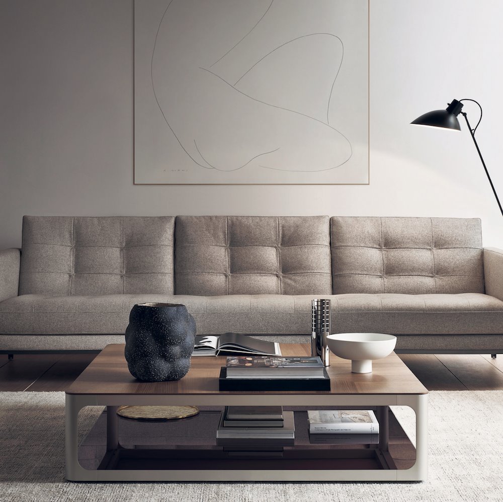 mesita de café Rimadesio Sixty coffee table 1