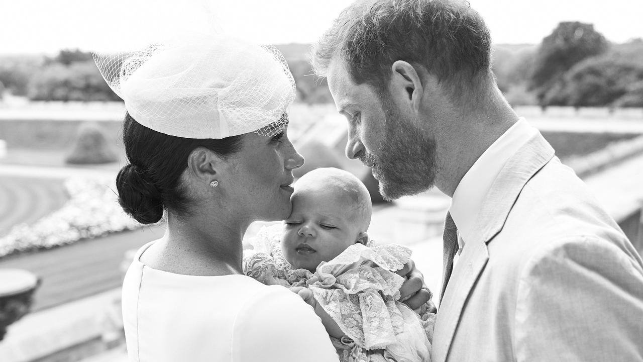 Harry Meghan y el pequeño Archie