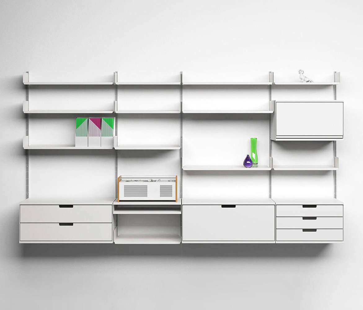Sistema de estantería universal 606, Vitsoe, 1960.