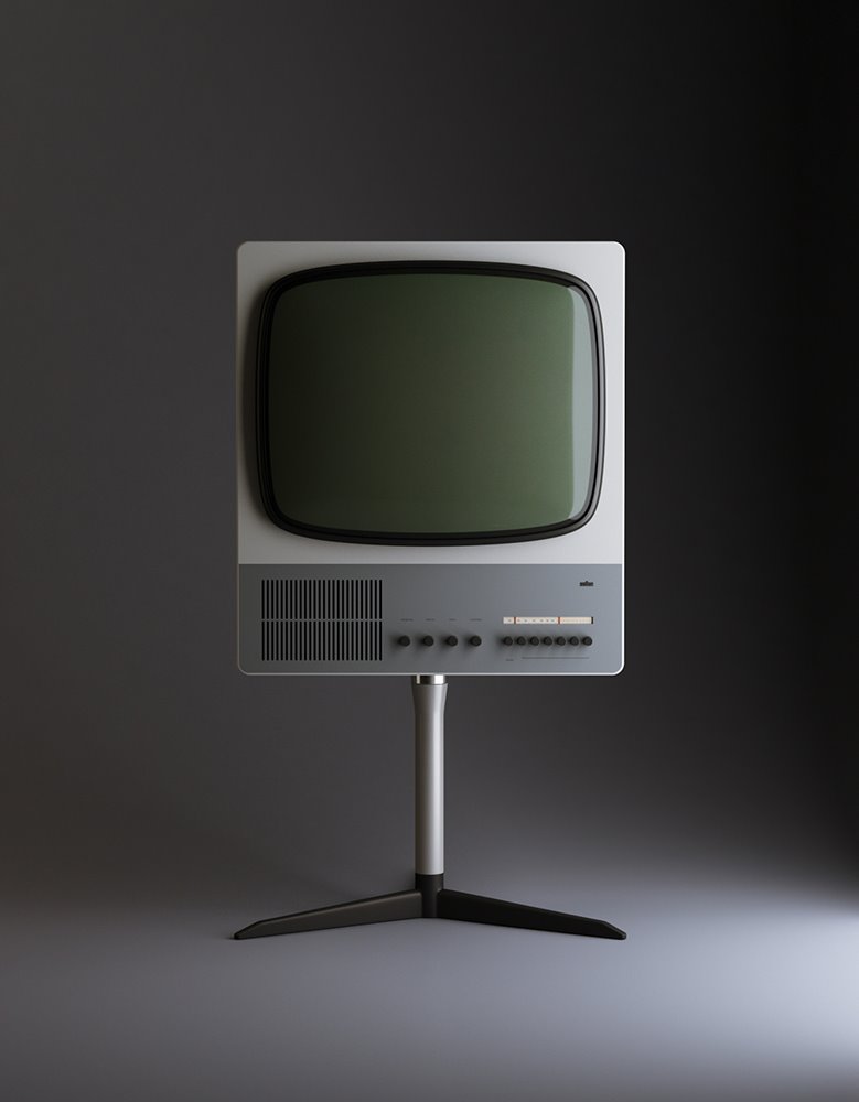 Televisor FS 80, Braun, 1964.