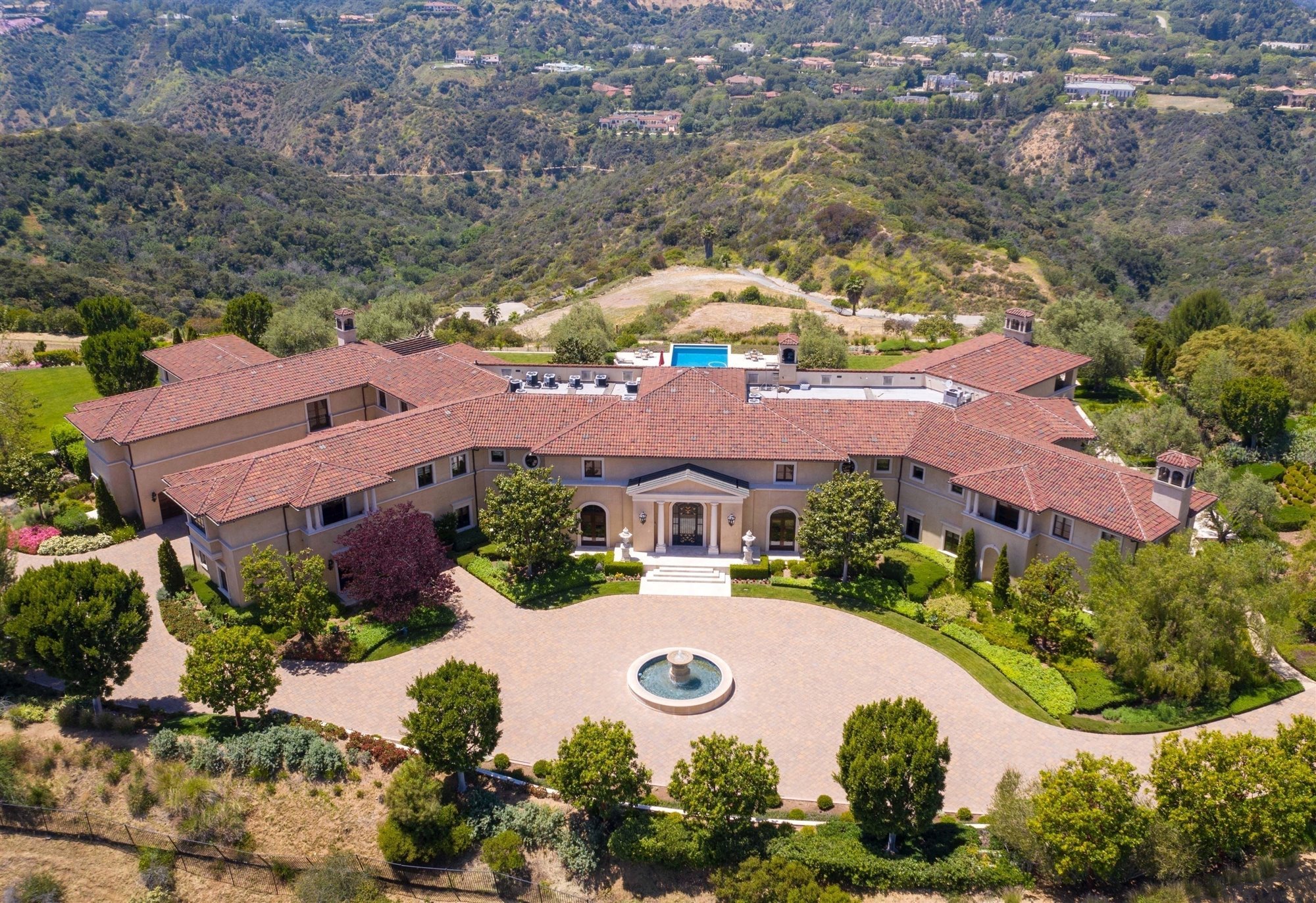Vista Aerea de la casa de Harry y Meghan en Los Angeles