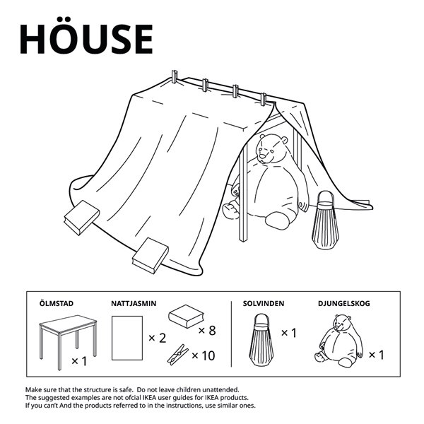 Ikea te da las instrucciones para construir las mejores casas de juegos para tus hijos 
