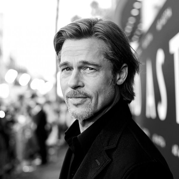 Retrato de Brad Pitt 2020