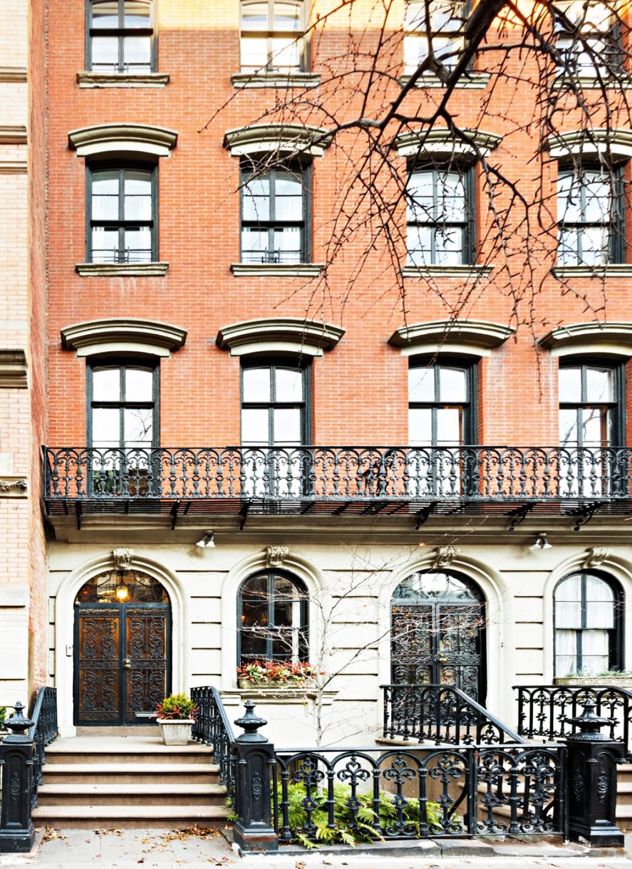 Mary-Kate-Downtown-Manhattan-townhouse-fachada