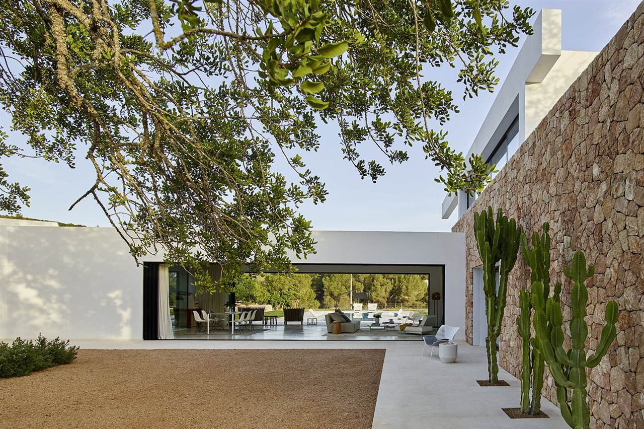 Casa del arquitecto Iván Torres en Ibiza.