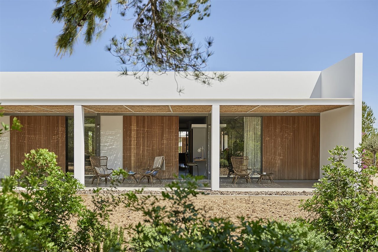 Vivienda de Martin Muriano en Formentera.