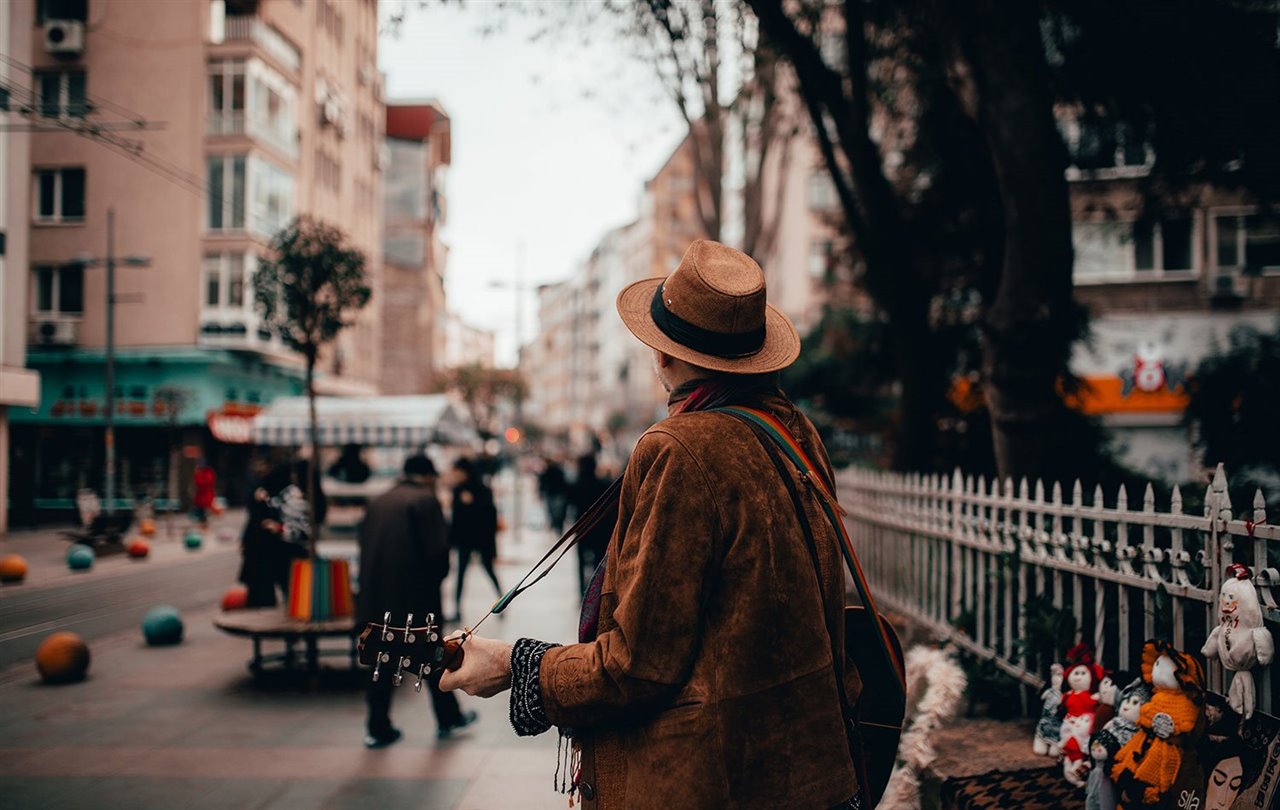 Músico en la calle