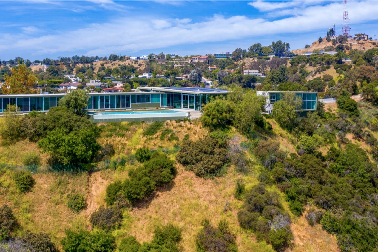 Casa Skyline Residence de Pharrell Williams en las colinas de Hollywood Los Ángeles de Hagy Belzberg 