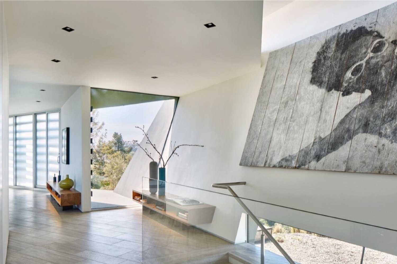 Casa Skyline Residence de Pharrell Williams en las colinas de Hollywood Los Ángeles de Hagy Belzberg 