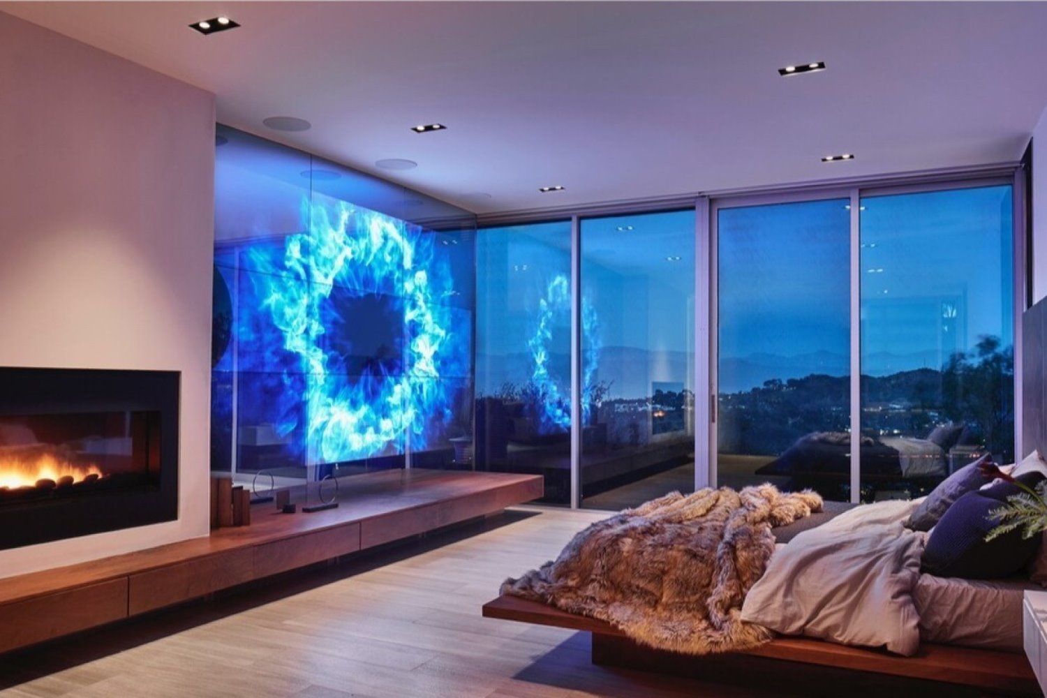 Casa Skyline Residence de Pharrell Williams en las colinas de Hollywood Los Ángeles de Hagy Belzberg 