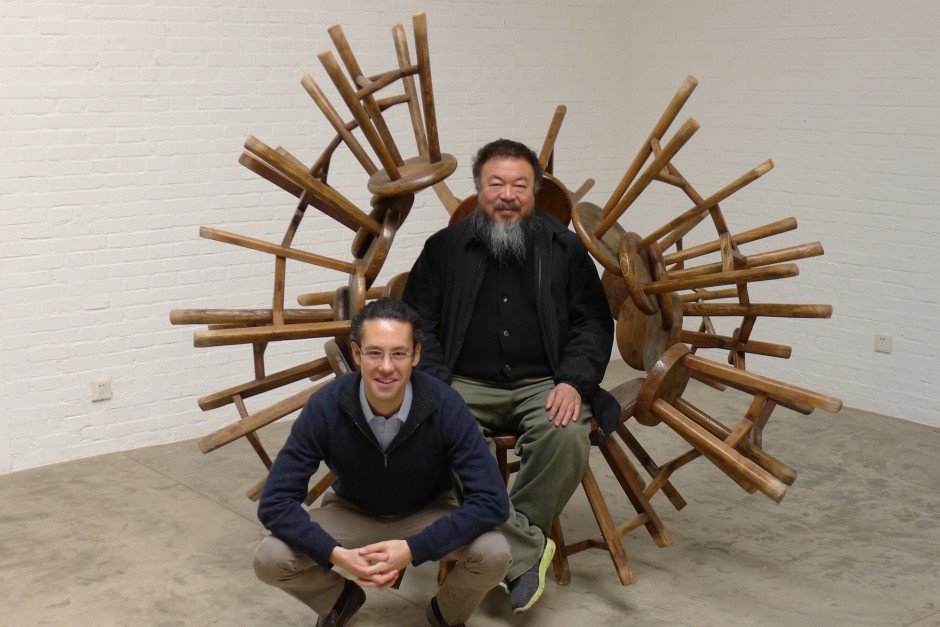 Christopher Tsai y Ai Wei Wei
