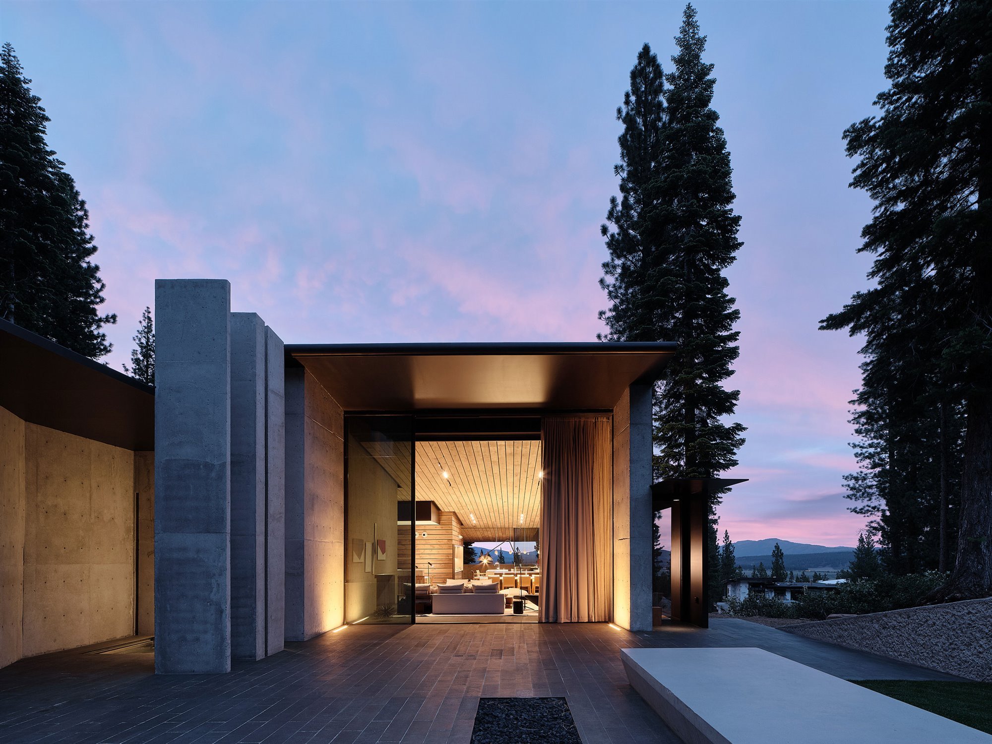 casa abierta al paisaje