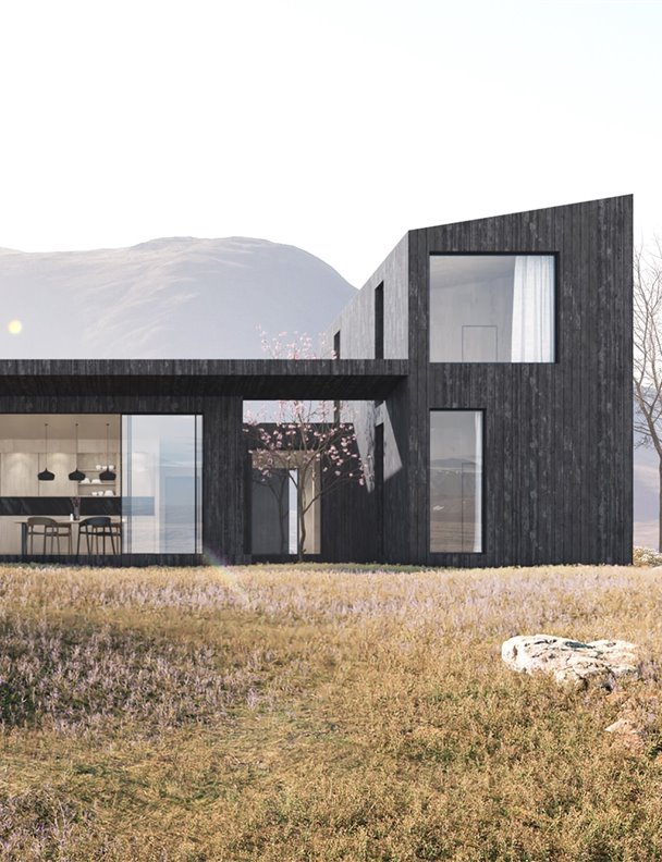 Estas casas prefabricadas apuestan por la filosofía nórdica 
