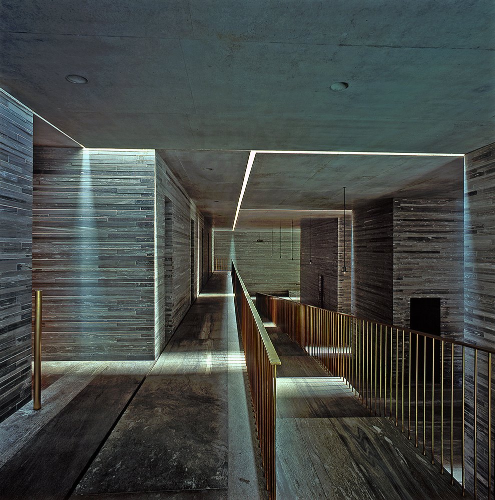 Termas de Vals, Suiza, de Peter Zumthor.