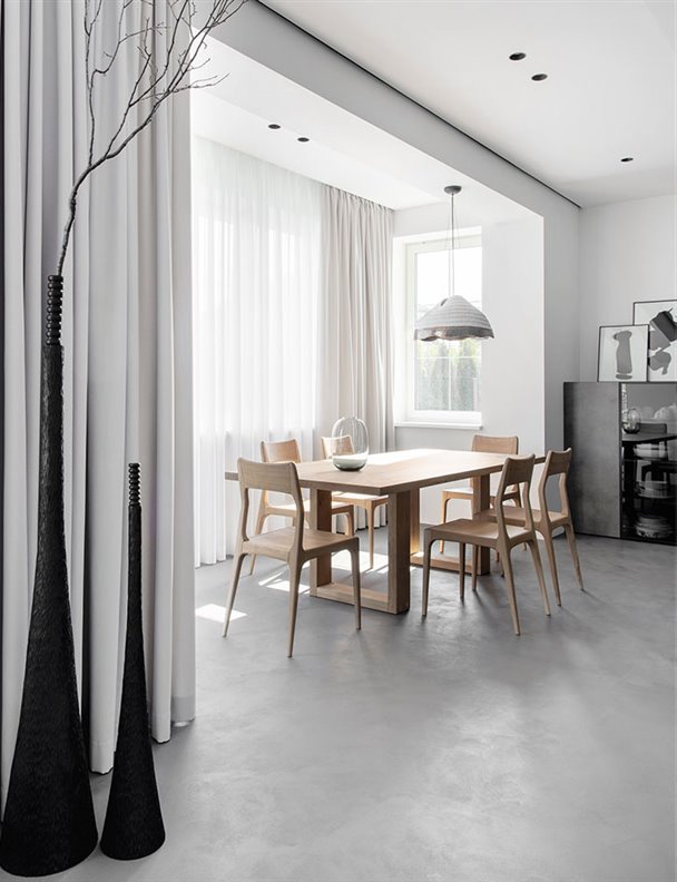 Una vivienda minimalista ideada para relajarse 