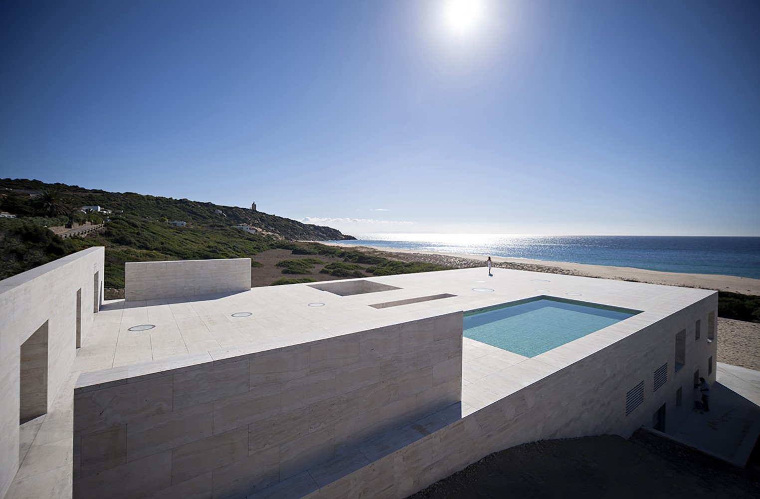 La Casa del infinito de Alberto Campo Baeza en Zahara de los Atunes