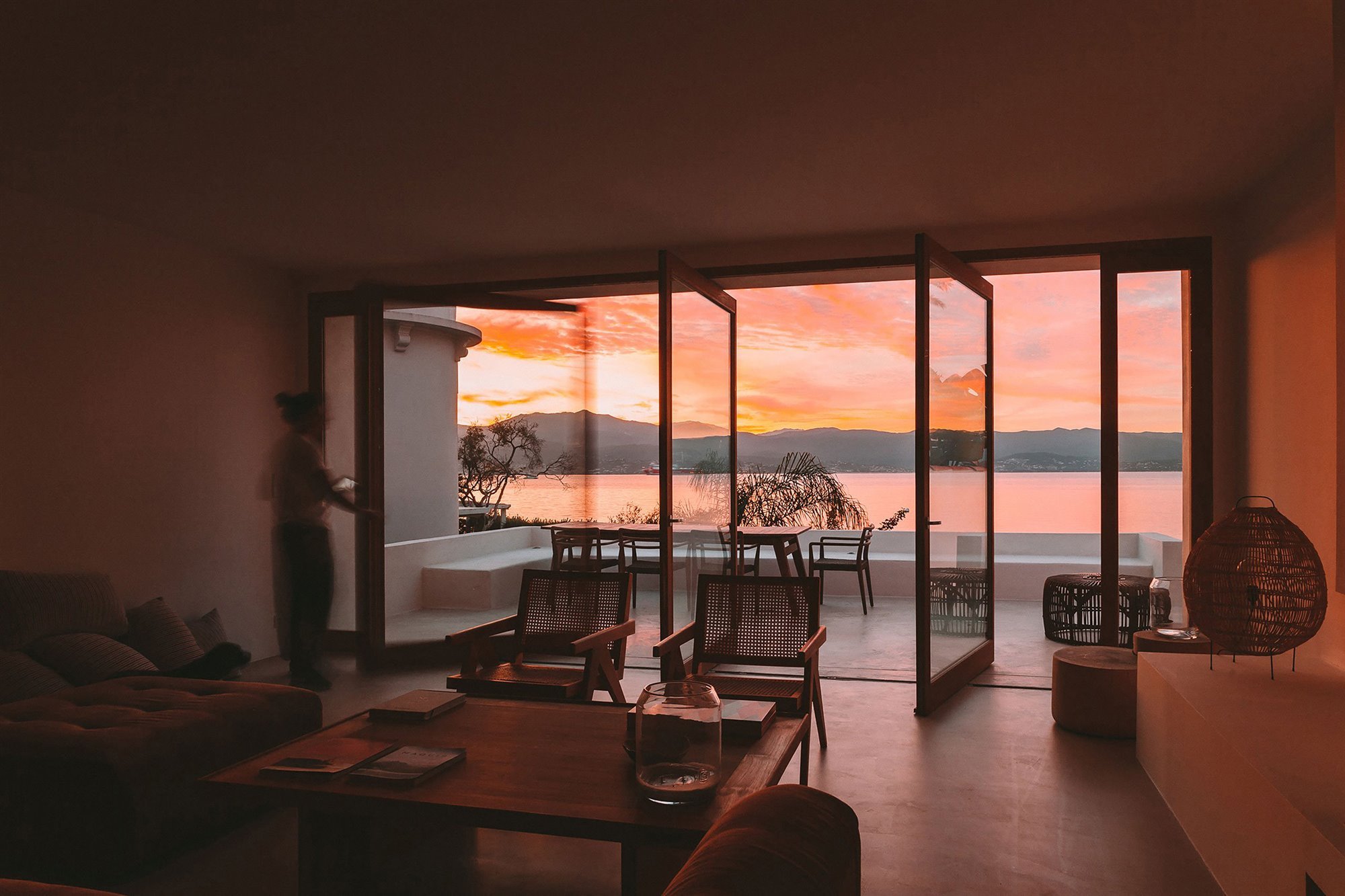 atardecer casa santa teresa amelia tavella 