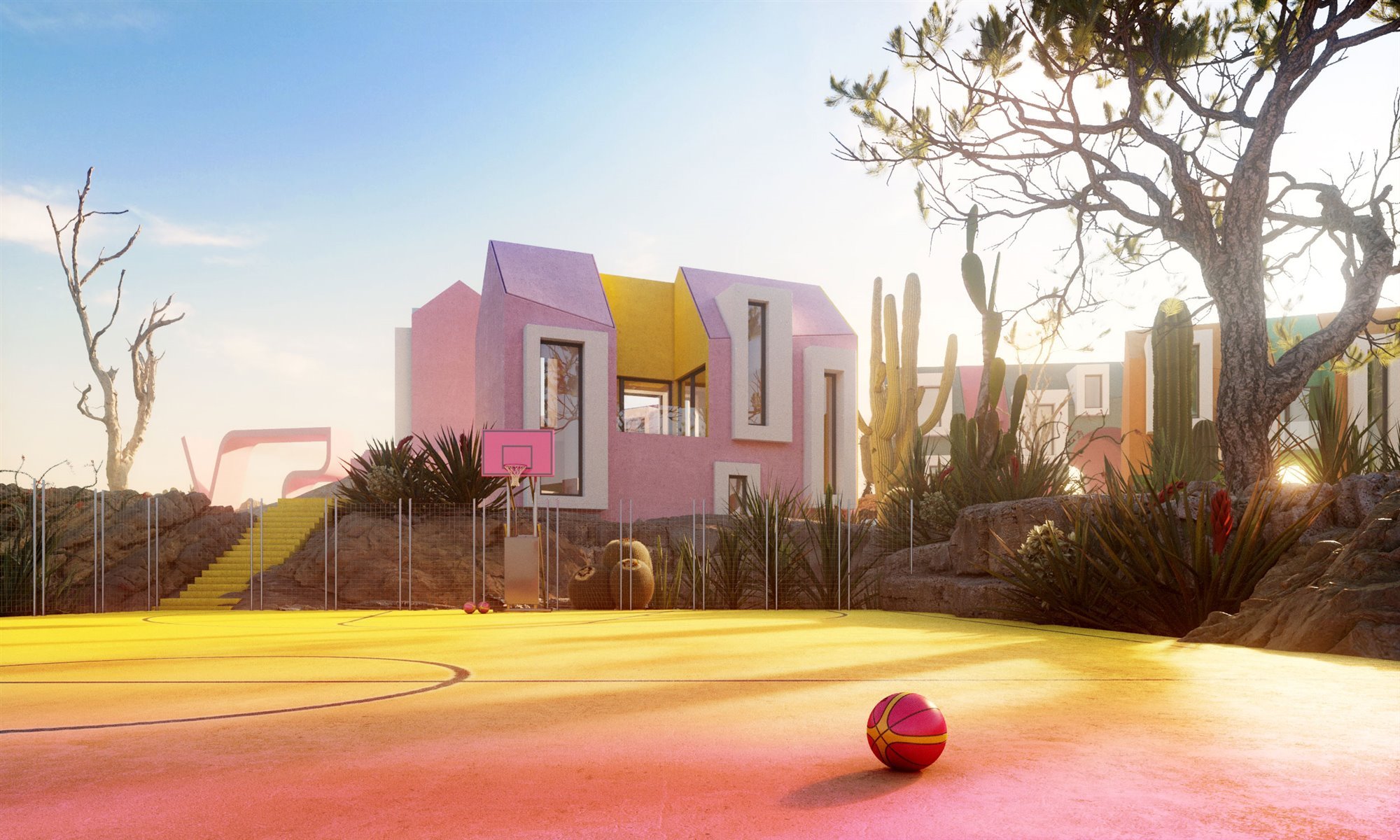 Sonora Art Village basquet