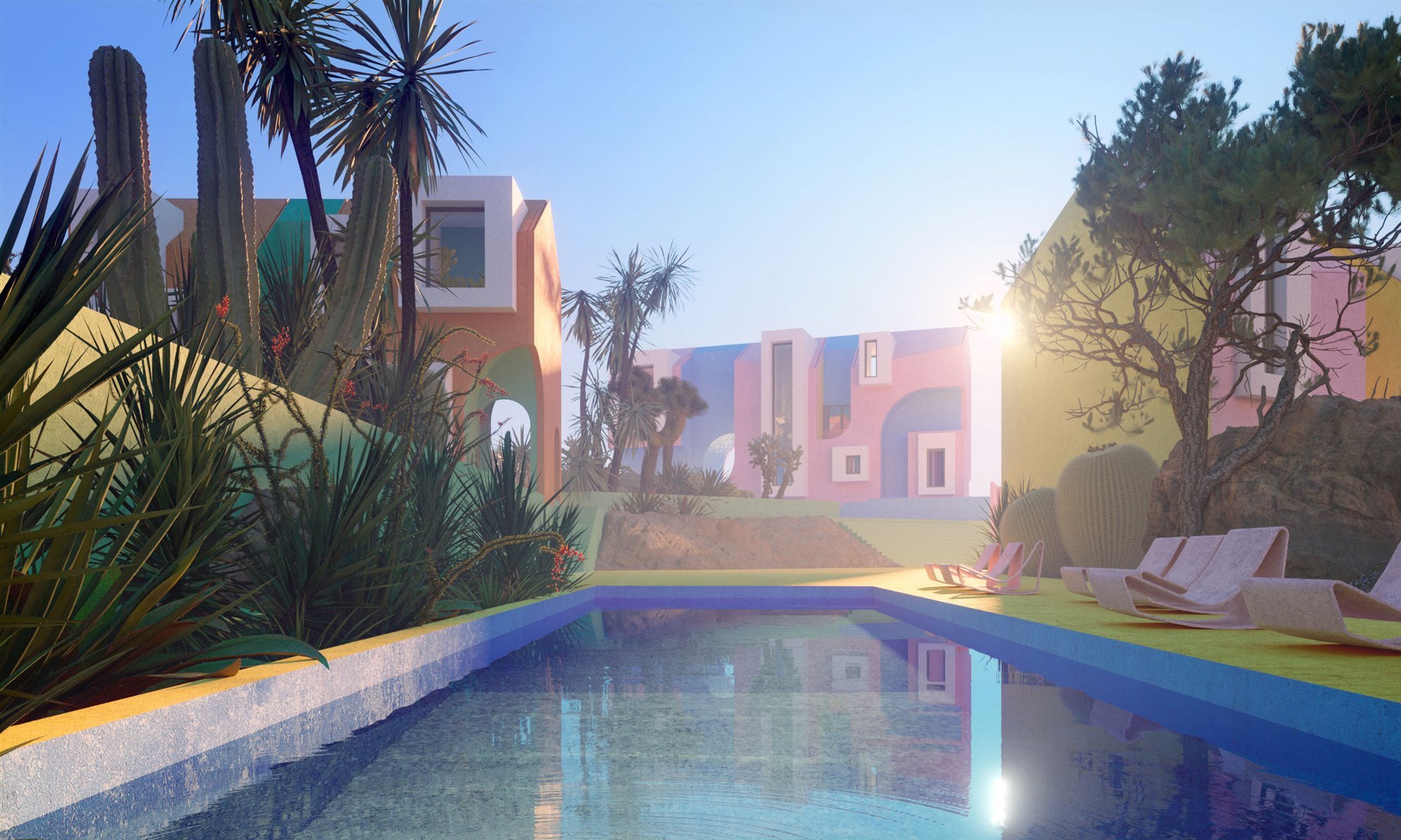 Sonora Art Village piscina