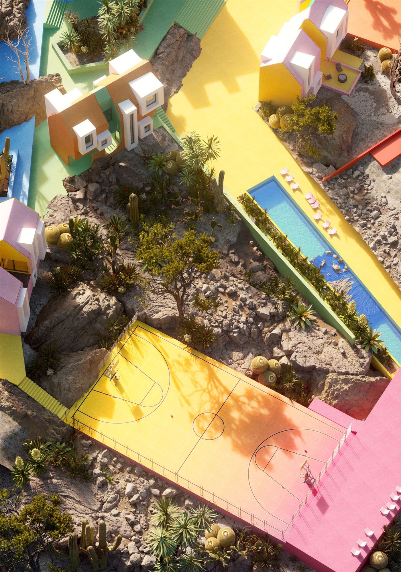 Sonora Art Village piscinas