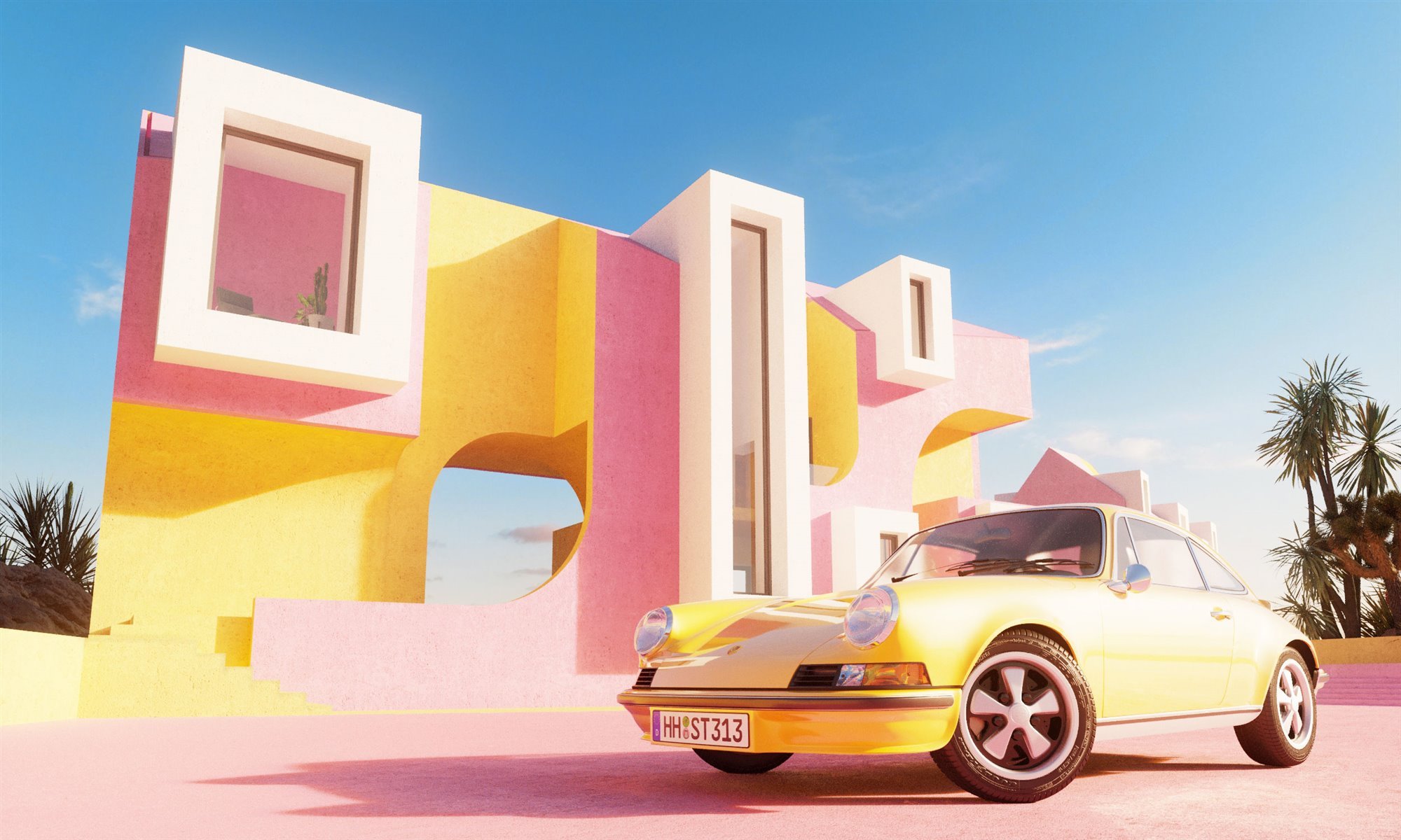 Sonora Art Village porsche