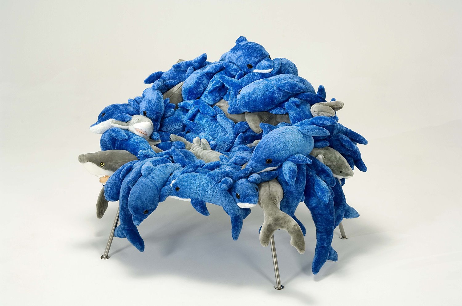 design miami Dolphins and Sharks Banquete Chair by Fernando and Humberto Campana at Friedman Benda