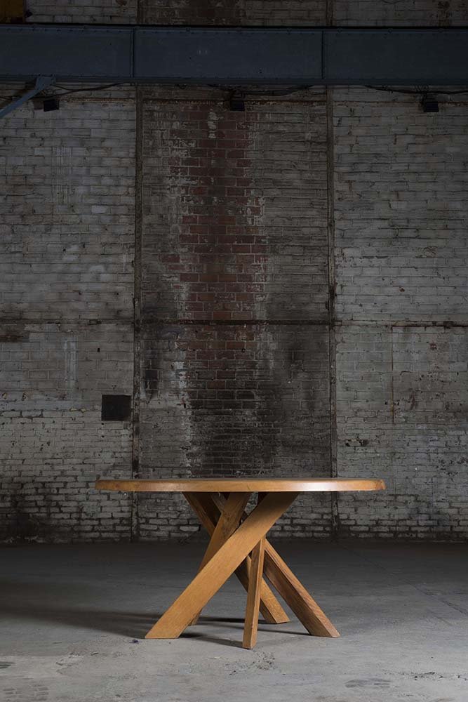 design miami Pierre Chapo T21 dining table at Magen H