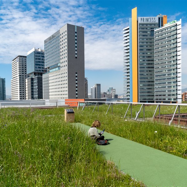 Para visitar el nuevo jardín de Barcelona tendrás que subir a esta terraza