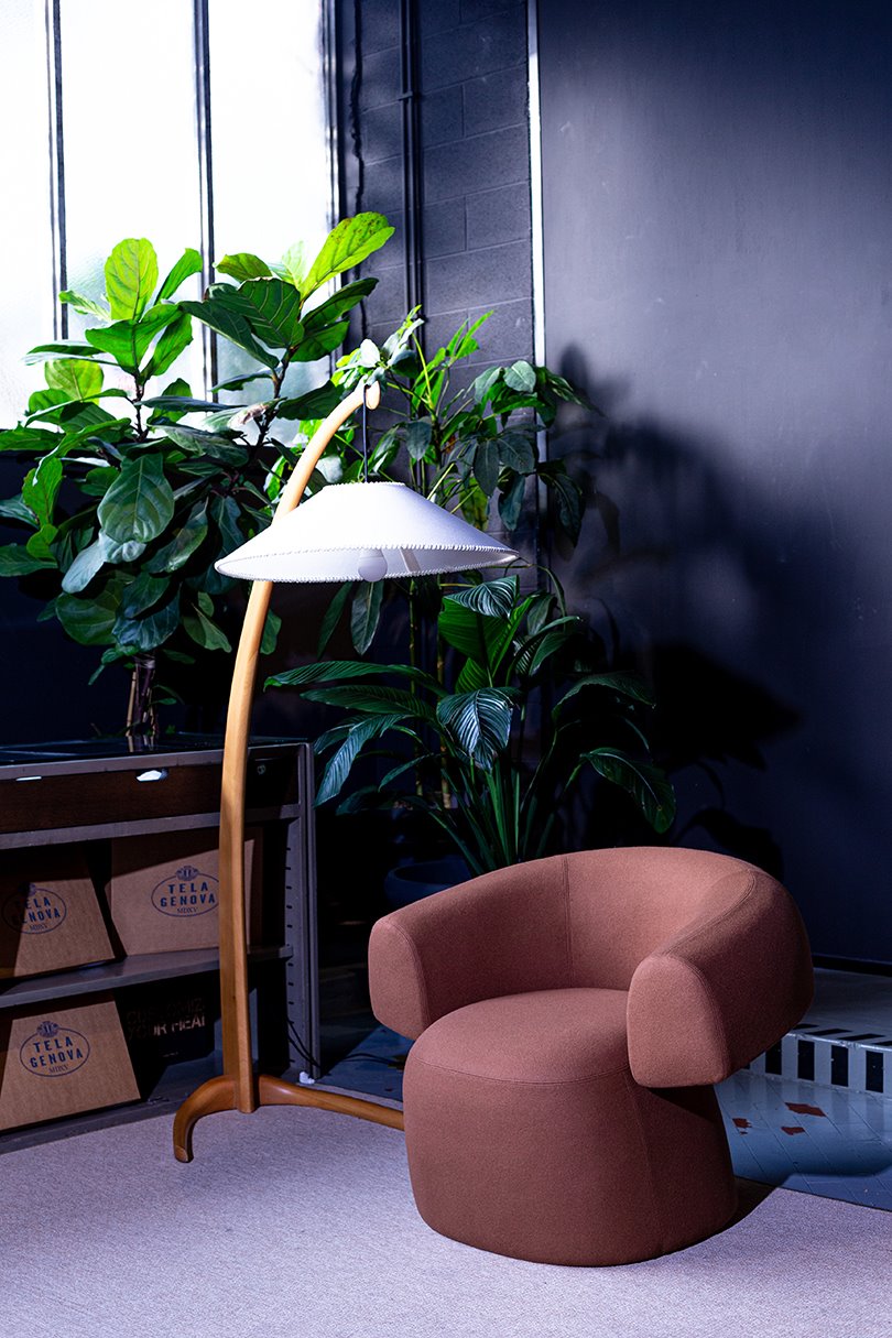 Ruff, más allá de su carácter escultórico, es un sillón funcional y muy cómodo. 