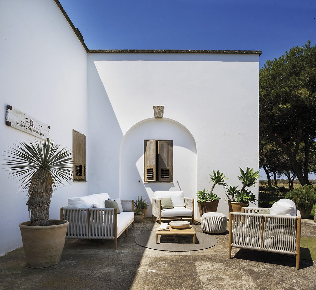 mobiliario exterior colección saona greendesign