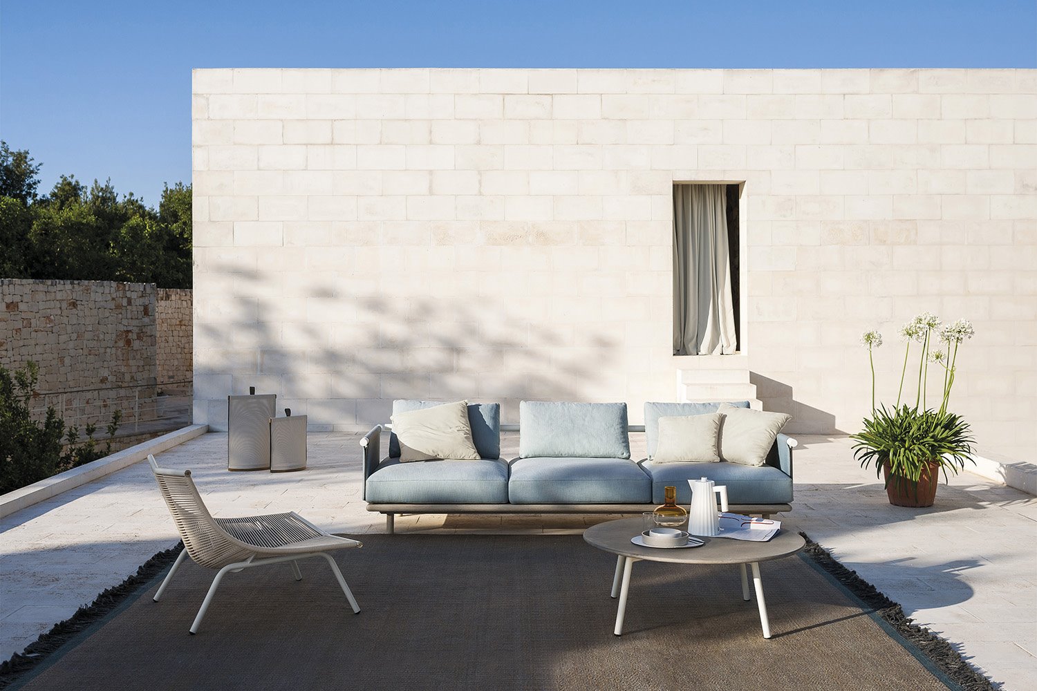 mobiliario exterior RODA EDEN modular lounge collection rodolfo dordoni