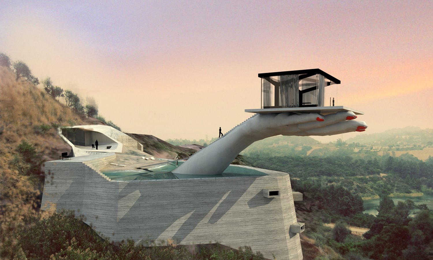 andreas-angelidakis-hand-house 32e92008. Si eres amante del surrealismo