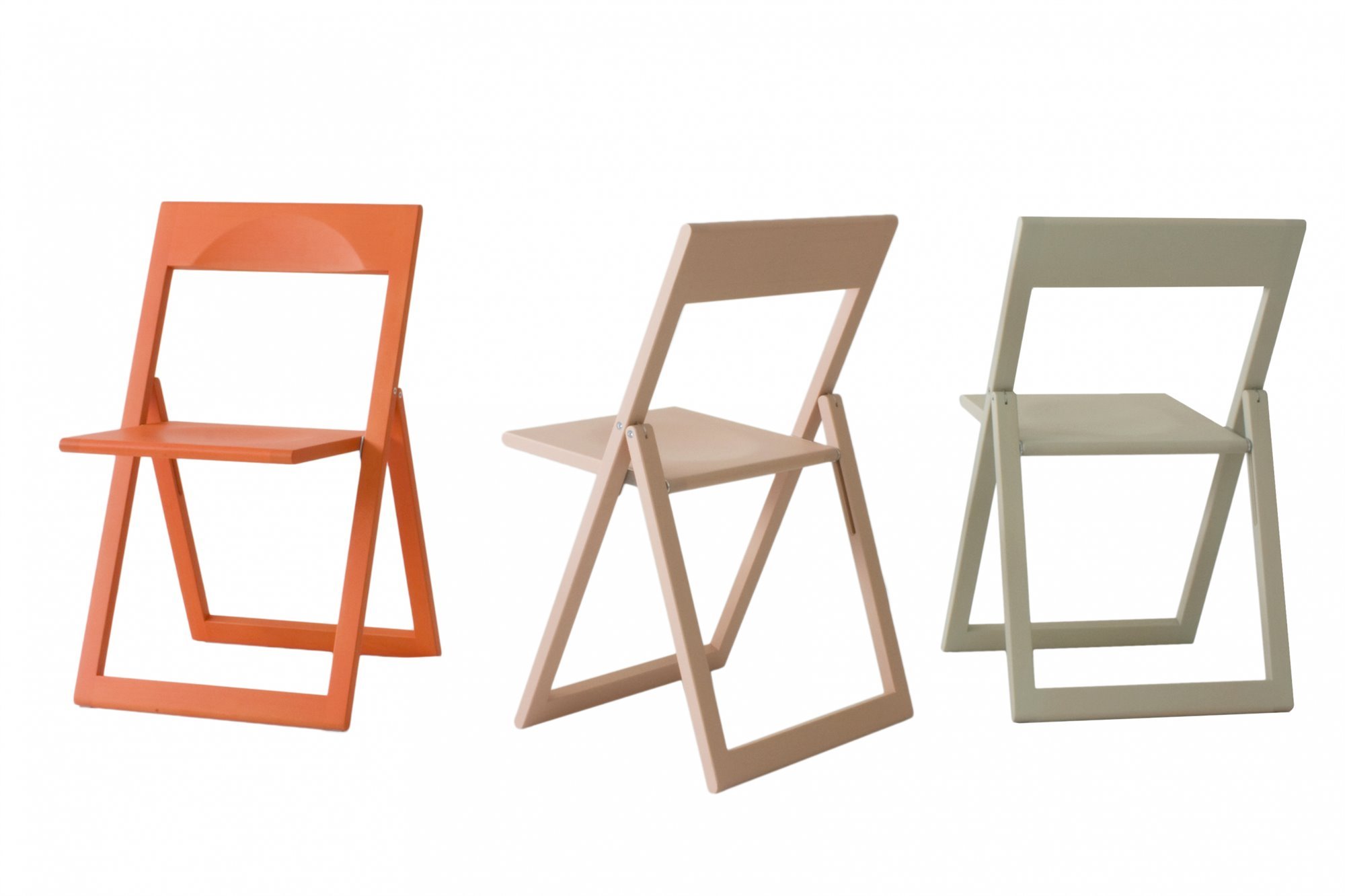 Sillas plegables de colores de Magis
