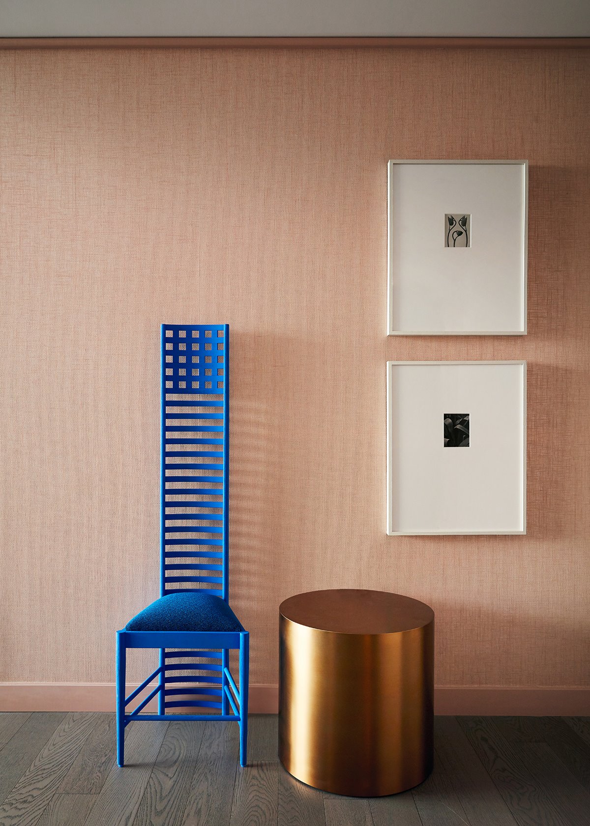 Zona de paso con Silla Azul