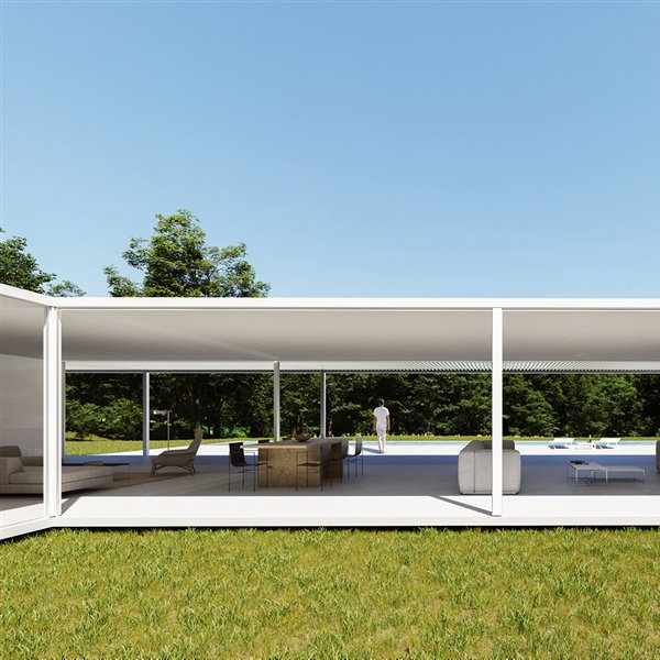 casa prefabricada fran silvestre inhaus exteriro a salón