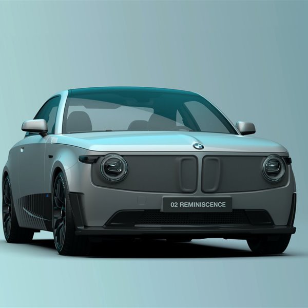 El artista alemán David Obendorfer interpreta el primer coche eléctrico de BMW