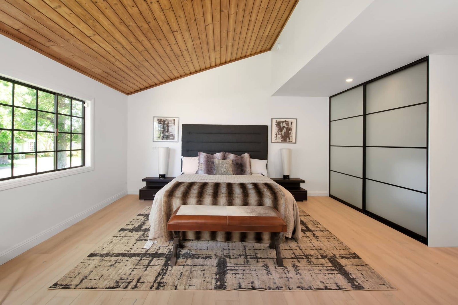 Dormitorio de la nueva casa de Jennifer Lopez y Alex Rodriguez