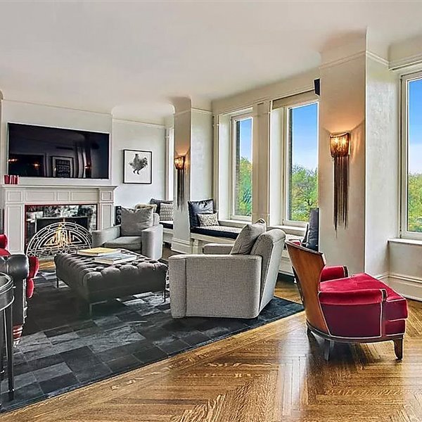 Salon de la casa de Antonio Banderas en Nueva York