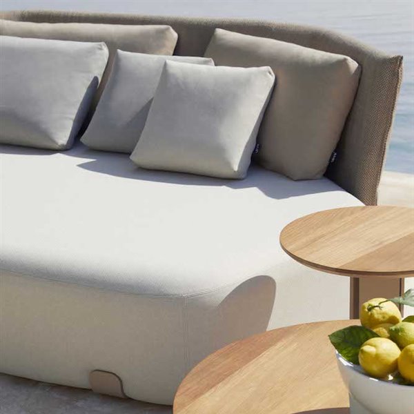 Sofa sand en color marron