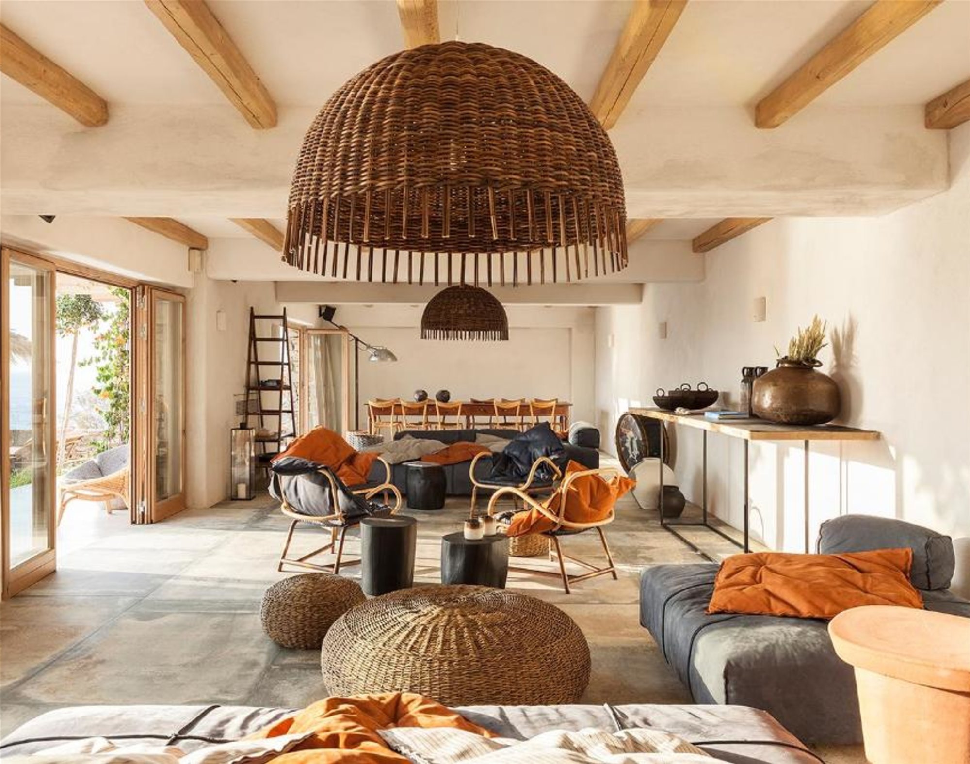 Una de las suites del Wild hotel by interni en grecia
