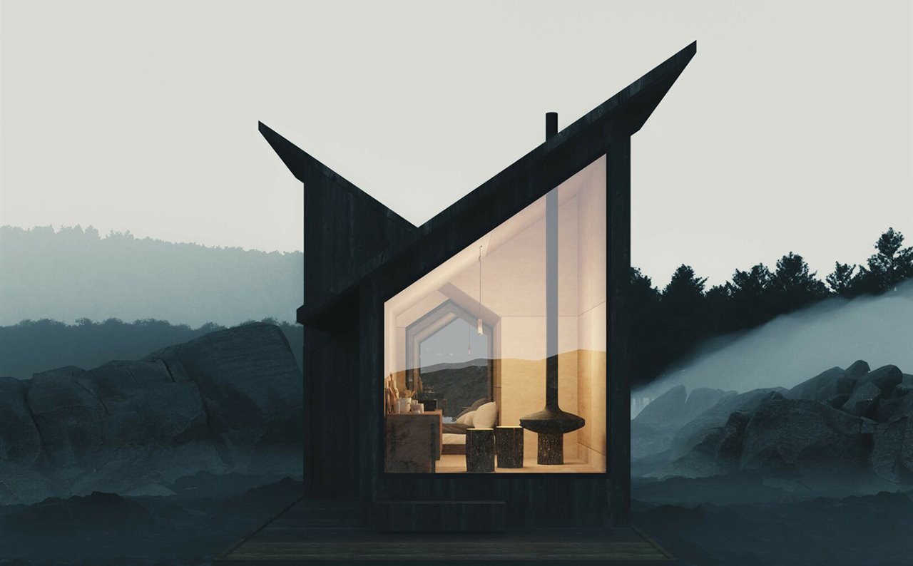 casa vacaciones montaña-tejado