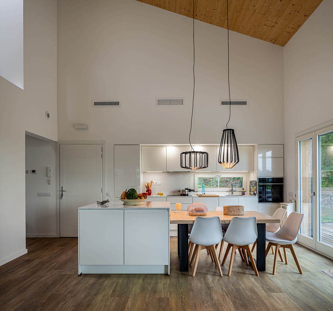 casa prefabricada house habitat cocina