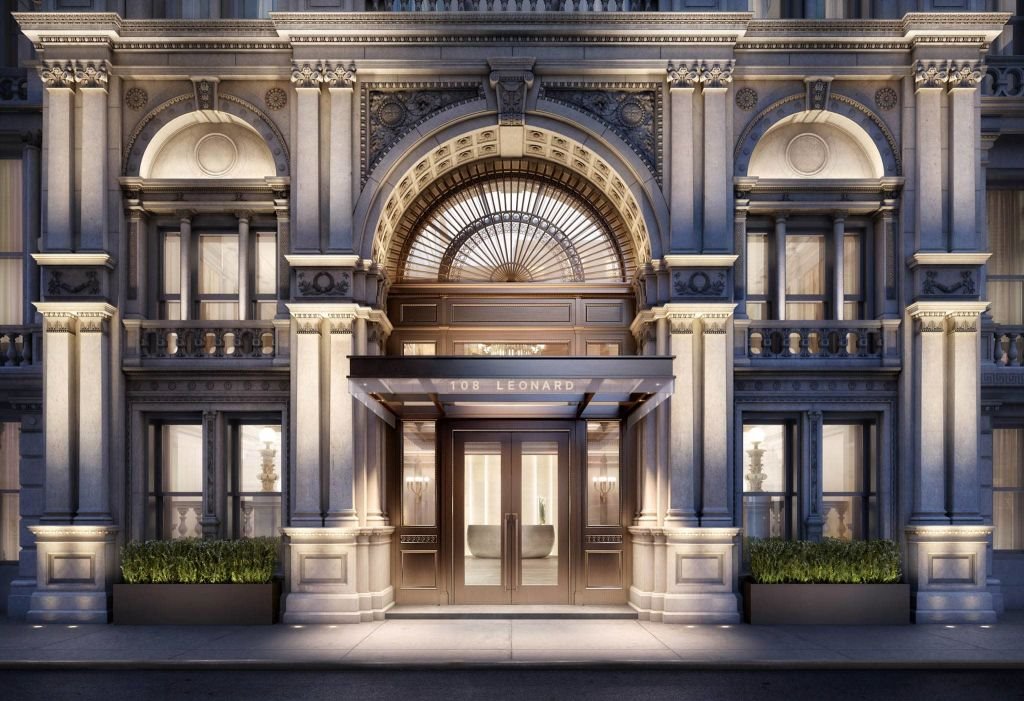 Entrada de la Casa de Nicole Kidman y Keith Urban en el  108 de Leonard st en Nueva York