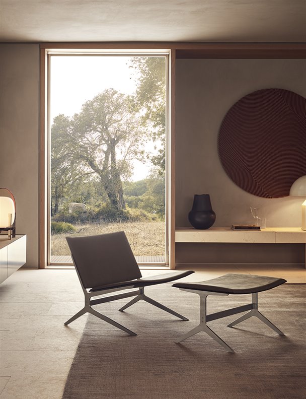 El sillón Kay Lounge funciona: es elegante y esencial