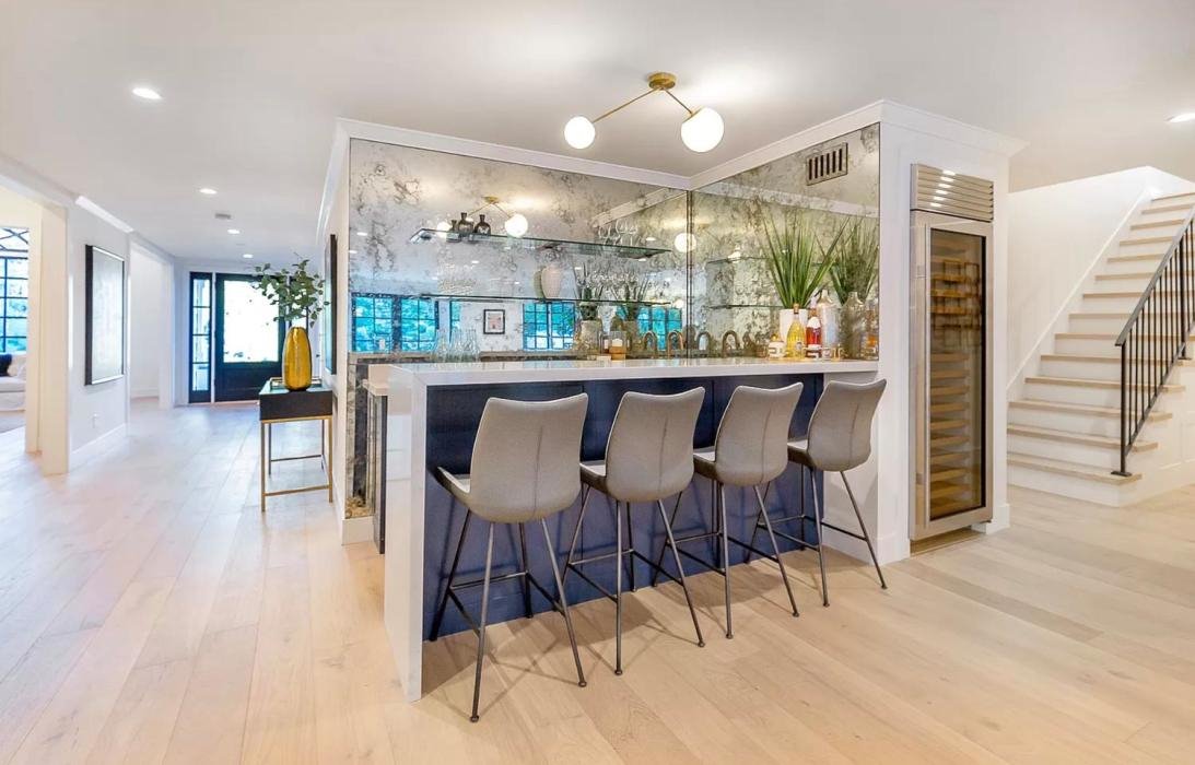 Bar de la nueva casa de Miley Cyrus