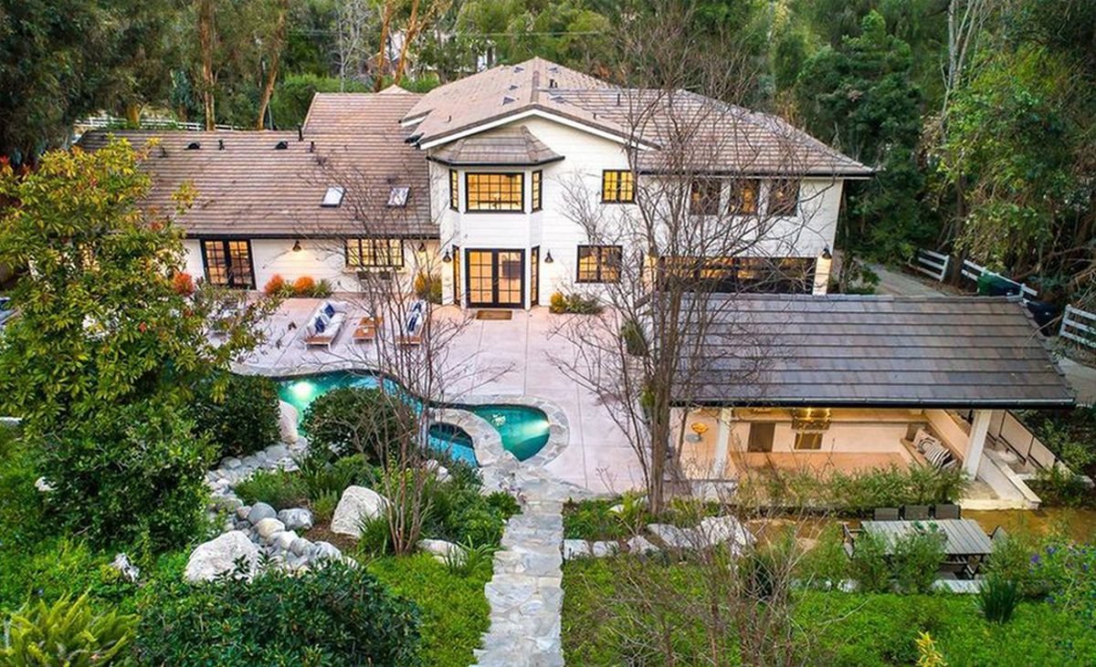 Casa con piscina de Miley Cyrus