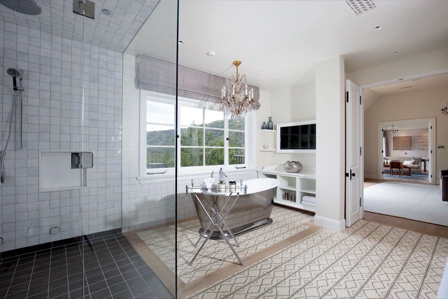 Baño casa Justin Bieber y Hailey Baldwin